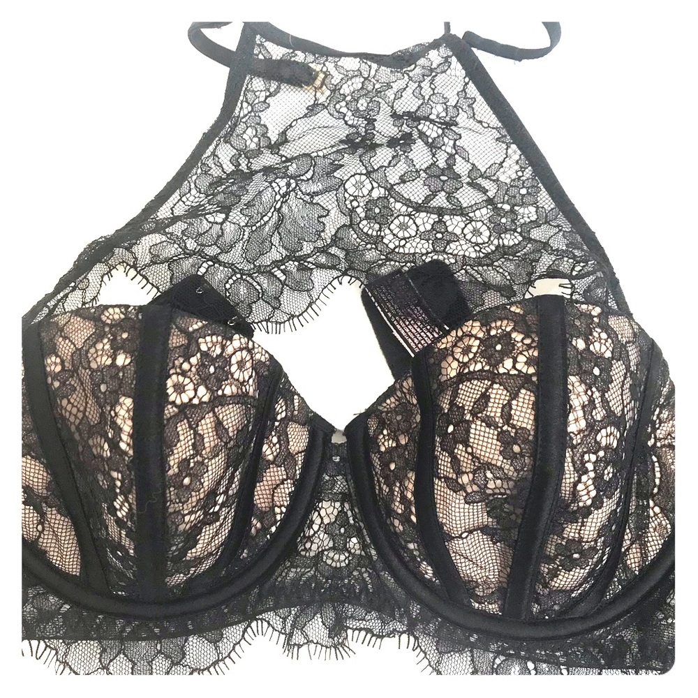 NWT-‎ Sexy Lace Black Victoria’s Secret Bra